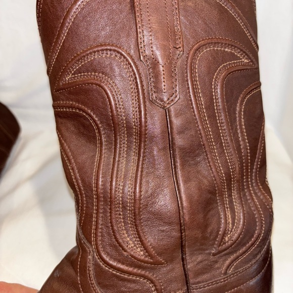 Tecovas "The Cartwright" Men's Cowboy Boots - Brown Leather Sz 9D - Picture 8 of 9
